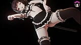 Ling Yuan - Sexy Dance In Maid Clothes (3D HENTAI) snapshot 3