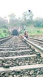 Nude on railway track sexy tall men snapshot 15