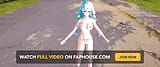 Kiana kaslana hentai dansa bugil dari honkai - editan warna biru mmd 3d - smixix snapshot 10