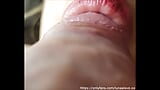 CLOSE UP POV: FUCK My Perfect LIPS with Your BIG HARD COCK and CUM In My MOUTH! BLOWJOB ASMR snapshot 10