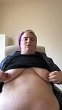 Fat Trans Boy Tit Sucking snapshot 3