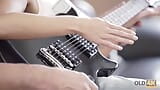 OLD4K. Carnal fun with petite girl replaces payment for guitar lesson snapshot 2