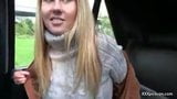 Hot euro girl picked-up and fucked by stranger in public snapshot 13