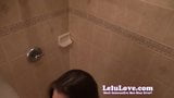 Lelu love-voyeur szpiegostwo prysznic do mycia włosów snapshot 1
