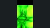 Big Ass Black Woman Fucked Under Blue Light - Domowy seks wideo snapshot 4