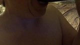 हाथापाई ब्लैक डिल्डो मिल्फ़ सौतेली माँ बड़ी प्राकृतिक स्तन snapshot 4