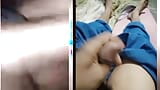 Awek desi Pakistan berkongkek rahsia dengan teman lelakinya Urdu bercakap kotor penuh video terkini pada Asimxsim snapshot 14