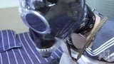 Latex & Gasmask Breathplay snapshot 13