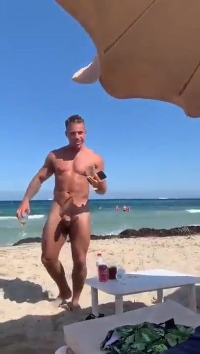 Free watch & Download Showing the Big Dick at the Beach