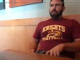 Hot handsome jerk off in coffee shop snapshot 4