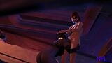 Shepard and Liara Collar Facefucking Version 3 snapshot 3