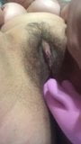 Hippie Slut - Toys hairy pussy snapshot 4