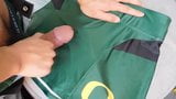 Fucking up her Oregon Ducks cheerleader skirt with cum load snapshot 5