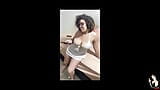 Gordinha married sent a video playing herself to the pastor - Lays Lopes snapshot 15