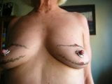 squirty shows off the girls in their new nipple embracers snapshot 9