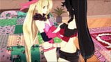 Velvet трахает Magilou. Сказки о берсерии, хентай. snapshot 2