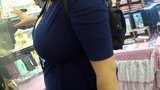 Caza prego asiática mama sacos de leche snapshot 3