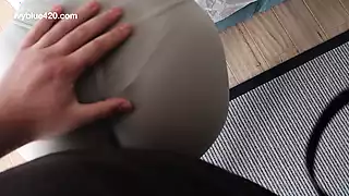 Dry Humped and Fucked in Tight Leggings: Brunette Porn feat. Ivy ...
