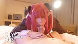 Succhia il mio cazzo, cosplayer femboy asiatico Haru, Rizu-Kyun parte 17 snapshot 5