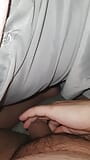 Step mom handjob step son cock under blanket snapshot 9