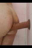 Soapy Dildo in the shower snapshot 3