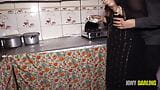 Horny Indian Chachi fucking in the kitchen by young boy Hindi audio, Exclusive Porn Video by Jony Darling snapshot 2