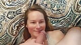 Team Jerica Fucking Her Mouth and Feeding Her My Cum While She Touches Herself - POV snapshot 1