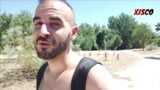 Fully naked in a public park surprise at the end of the vide snapshot 1