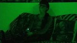 Sexy goth domina smoking in mysterious green light pt1 HD snapshot 7