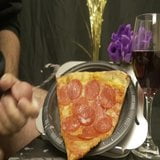 blowing a sticky load on pizza snapshot 7