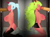 SDT Double Gloryhole- Scanty and Kneesocks snapshot 14