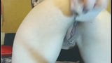 छेदा गधे कैम लड़की डीप थ्रोट, बिल्ली और गुदा खेल snapshot 7
