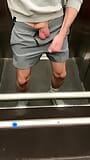 Busting my balls in elevator. snapshot 2