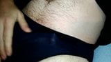 Getting hard in my black panties snapshot 5