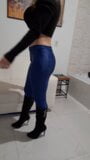 Slut wife is going to the mall with sexy pants snapshot 1