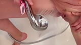 Private show shaving and jerking off in the bathtub snapshot 6