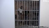 Black prisoner cums over white twink snapshot 1