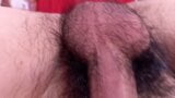 Kulki odręczne POV - owłosione orzechy seksownego twinka poruszają się sam snapshot 8