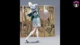 Sheng - Danse asiatique mignonne + déshabillage progressif (3D HENTAI) snapshot 6