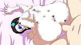 Cazadora de demonios Nezuko Kamado Sexo, dibujos animados anime, hentai, misionero, perrito, Mitsuri Kanroji Tanjiro, Shinobu culo japonés snapshot 3