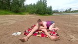 Extremer Blowjob am Strand snapshot 11