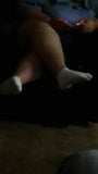 Julie's homeless shelter sock tease2 snapshot 1