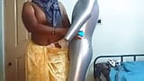 Lucky dolly plays with Indian bbw snapshot 10