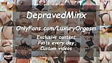 Латексные перчатки легко входят в мою узкую вагину - DepravedMinx snapshot 1