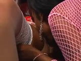 Latina blonde suck ebony girl snapshot 4