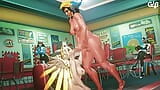 Futa Pharah Jerking Of On Mercy snapshot 12