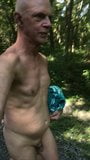 Naked nude in a public park snapshot 9