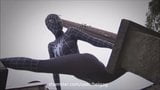 Real mujer araña super flexible - por helga snapshot 2