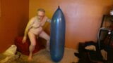 Balloonbanger 63) Daddy Humps Giant Round and Giant Long Balloons to Orgasm! snapshot 20