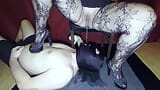 High heels Mistress pissing in mouth snapshot 9